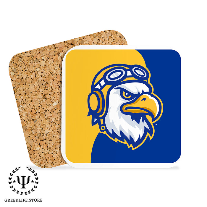 Embry-Riddle Aeronautical University Eagles Sport Beverage Coasters Square (Set of 4)