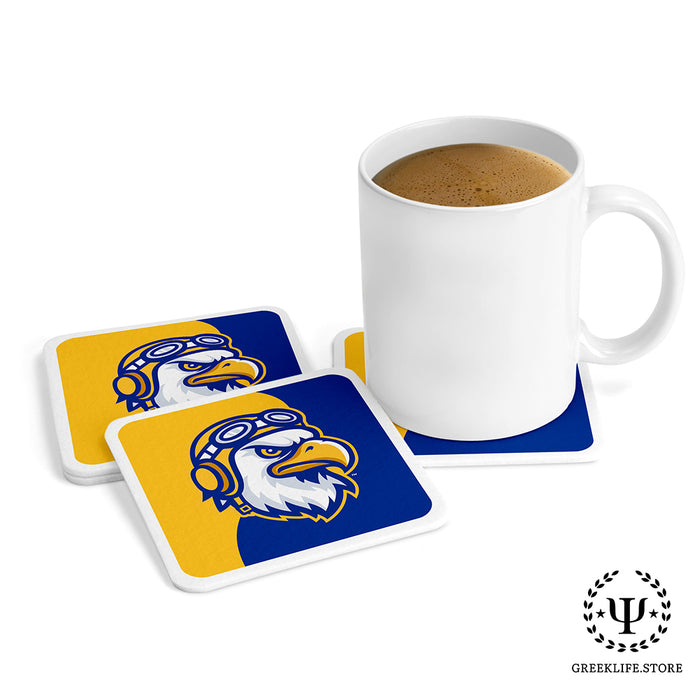 Embry-Riddle Aeronautical University Eagles Sport Beverage Coasters Square (Set of 4)