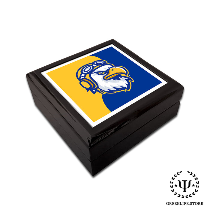Embry-Riddle Aeronautical University Eagles Sport Keepsake Box Wooden