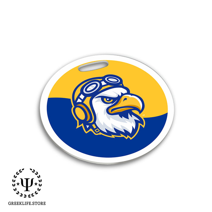 Embry-Riddle Aeronautical University Eagles Sport Luggage Bag Tag (round)