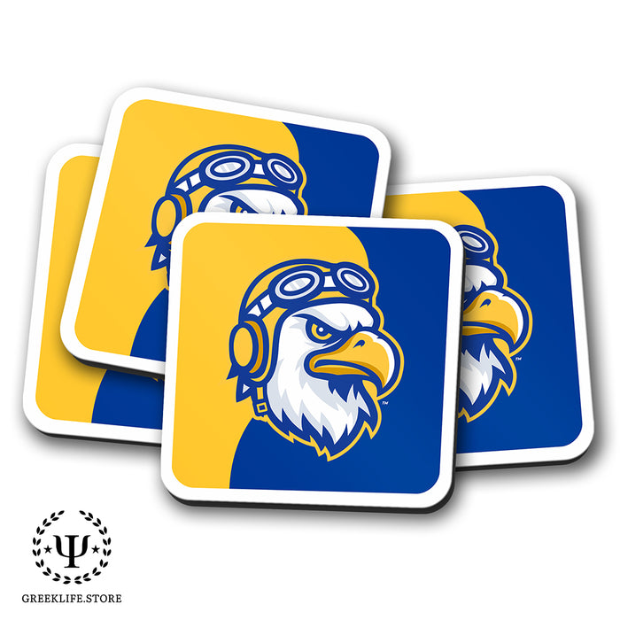 Embry-Riddle Aeronautical University Eagles Sport Beverage Coasters Square (Set of 4)