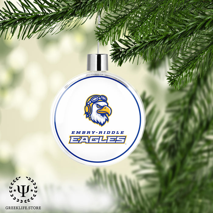 Embry-Riddle Aeronautical University Eagles Sport Christmas Ornament Flat Round