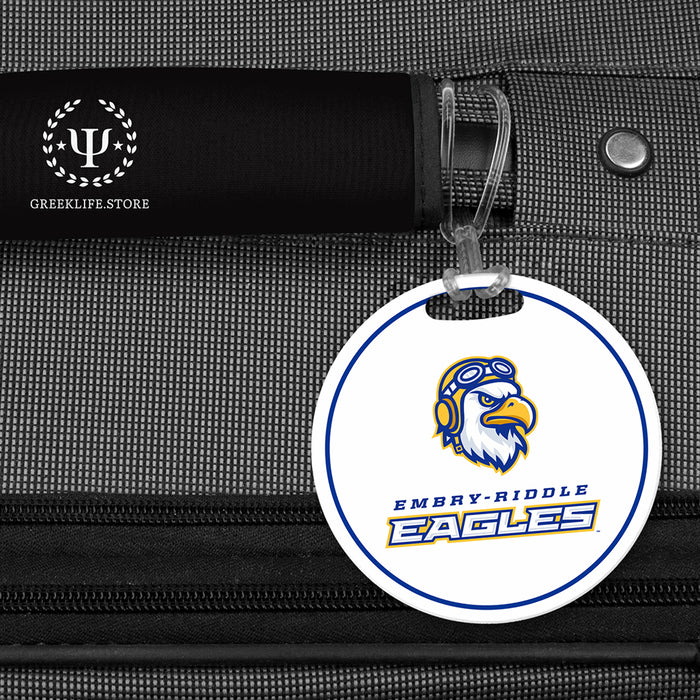 Embry-Riddle Aeronautical University Eagles Sport Luggage Bag Tag (round)