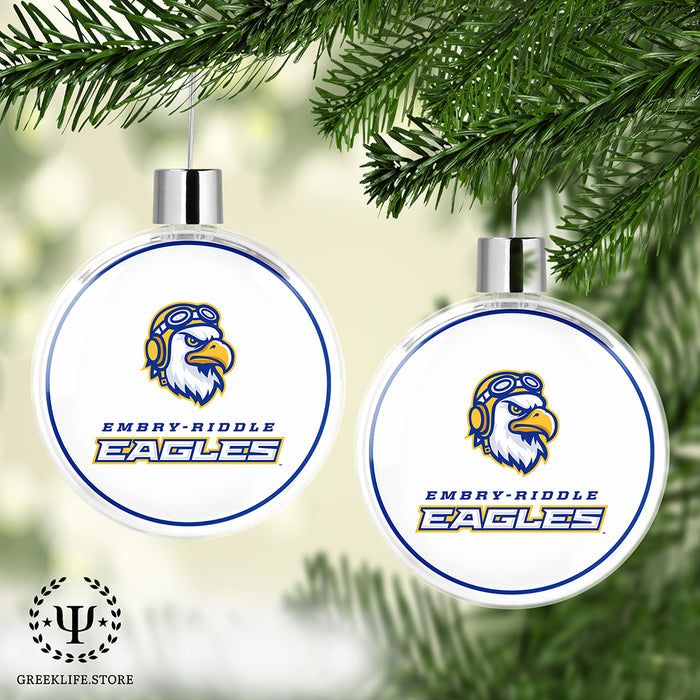 Embry-Riddle Aeronautical University Eagles Sport Christmas Ornament Flat Round
