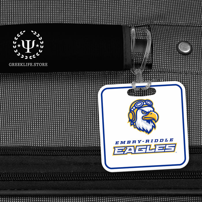 Embry-Riddle Aeronautical University Eagles Sport Luggage Bag Tag (square)