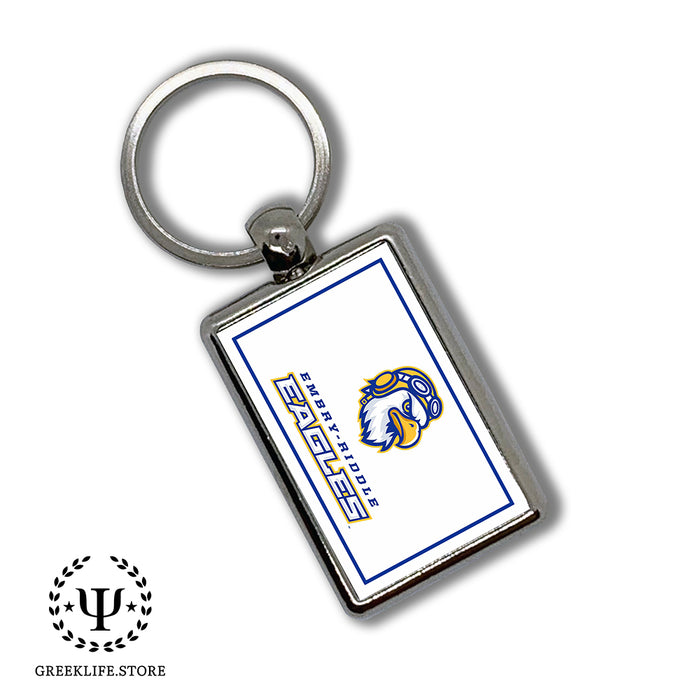 Embry-Riddle Aeronautical University Eagles Sport Keychain Rectangular