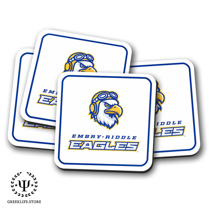 Embry-Riddle Aeronautical University Eagles Sport Beverage Coasters Square (Set of 4)