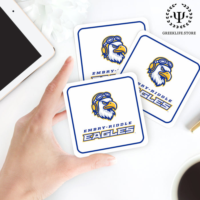 Embry-Riddle Aeronautical University Eagles Sport Beverage Coasters Square (Set of 4)