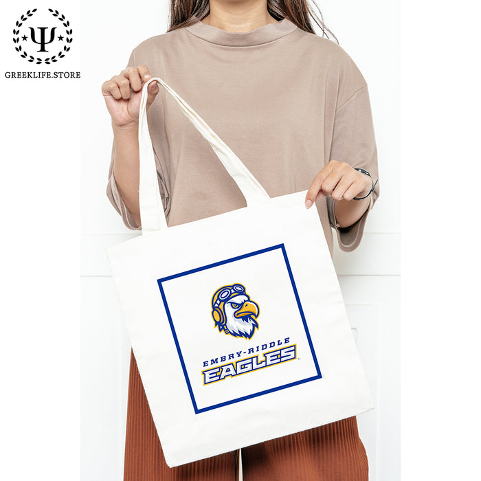 Embry-Riddle Aeronautical University Eagles Sport Canvas Tote Bag