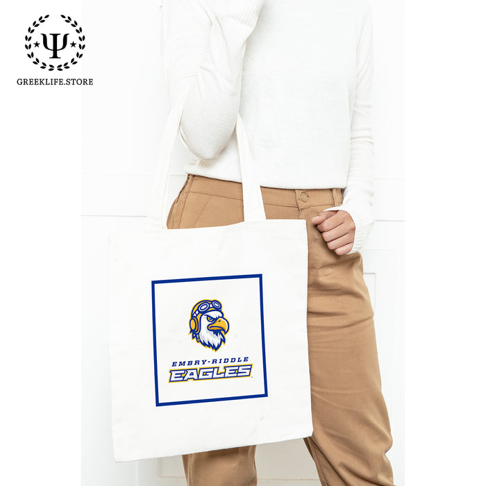 Embry-Riddle Aeronautical University Eagles Sport Canvas Tote Bag