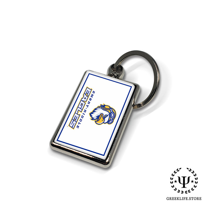 Embry-Riddle Aeronautical University Eagles Sport Keychain Rectangular