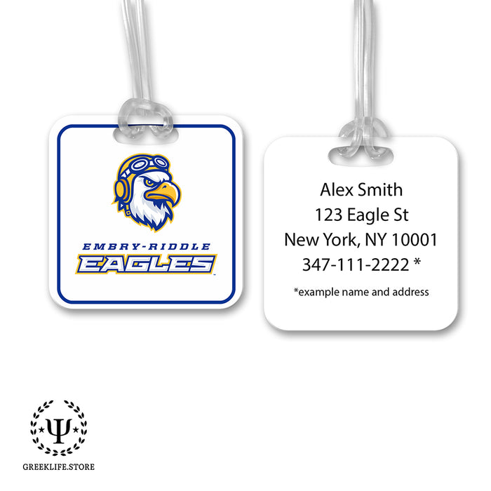 Embry-Riddle Aeronautical University Eagles Sport Luggage Bag Tag (square)