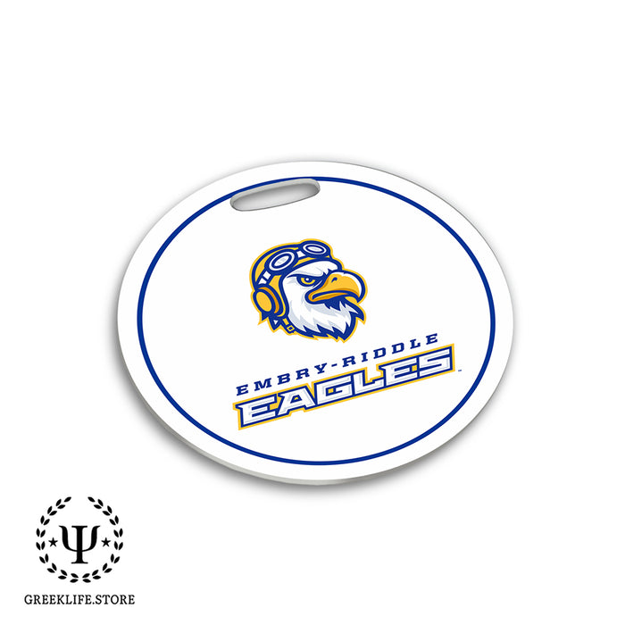 Embry-Riddle Aeronautical University Eagles Sport Luggage Bag Tag (round)