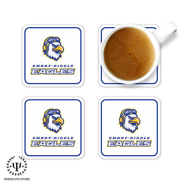 Embry-Riddle Aeronautical University Eagles Sport Beverage Coasters Square (Set of 4)
