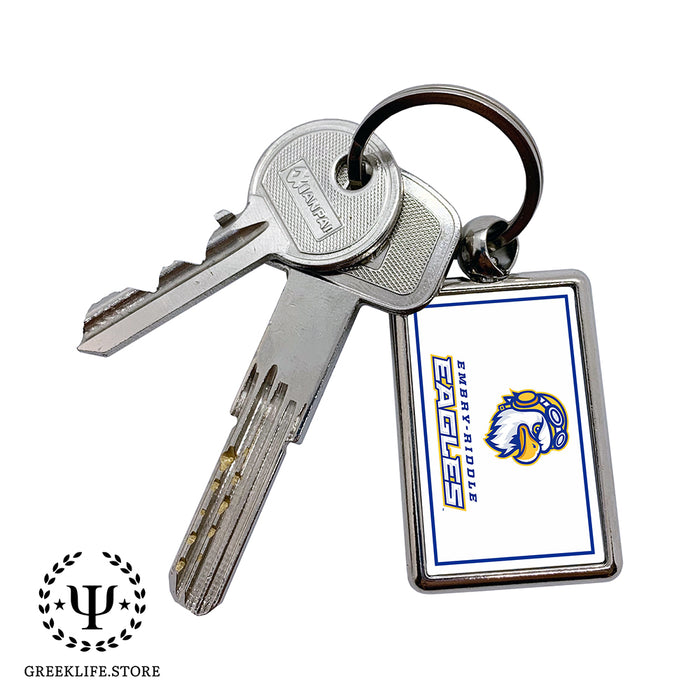 Embry-Riddle Aeronautical University Eagles Sport Keychain Rectangular