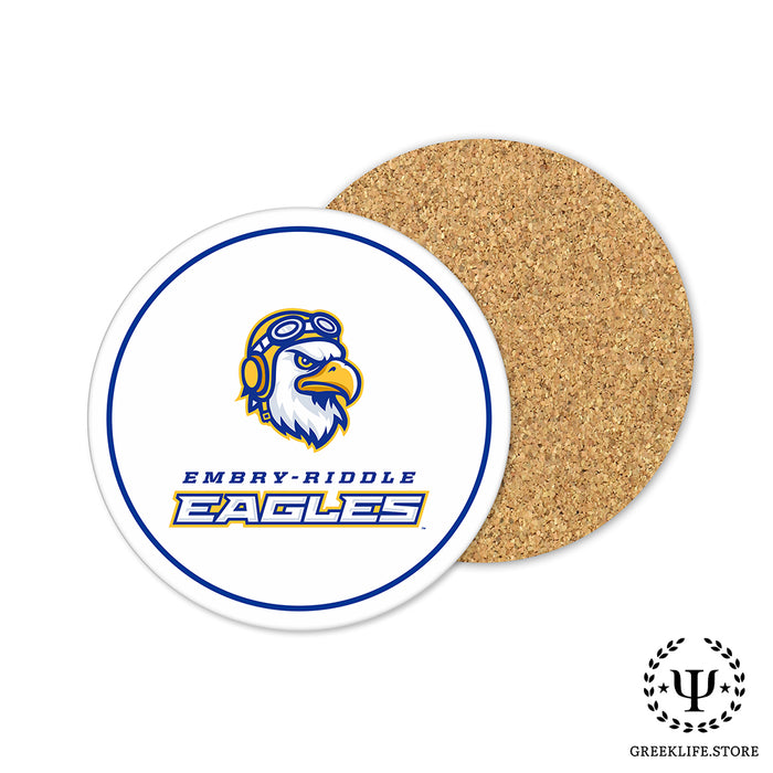 Embry-Riddle Aeronautical University Eagles Sport Beverage Coasters Round (Set of 4)