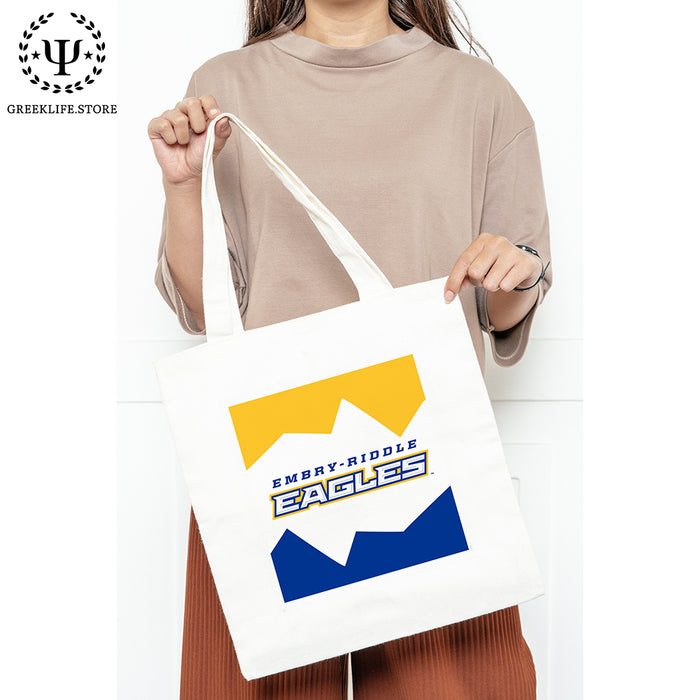 Embry-Riddle Aeronautical University Eagles Sport Canvas Tote Bag