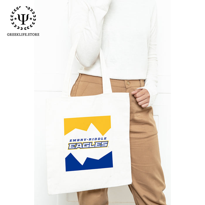 Embry-Riddle Aeronautical University Eagles Sport Canvas Tote Bag