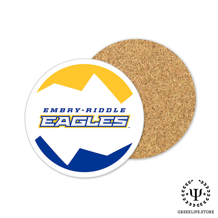Embry-Riddle Aeronautical University Eagles Sport Beverage Coasters Round (Set of 4)