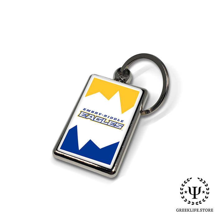 Embry-Riddle Aeronautical University Eagles Sport Keychain Rectangular