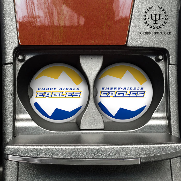 Embry-Riddle Aeronautical University Eagles Sport Car Coasters (Set of 2)