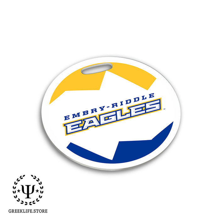 Embry-Riddle Aeronautical University Eagles Sport Luggage Bag Tag (round)