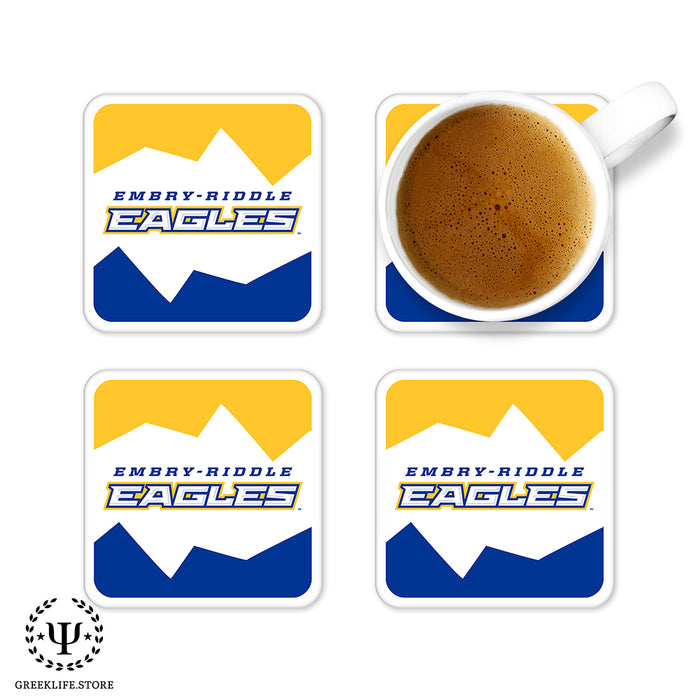 Embry-Riddle Aeronautical University Eagles Sport Beverage Coasters Square (Set of 4)