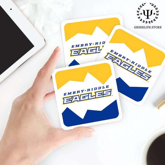 Embry-Riddle Aeronautical University Eagles Sport Beverage Coasters Square (Set of 4)