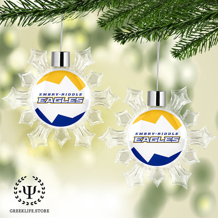 Embry-Riddle Aeronautical University Eagles Sport Christmas Ornament - Snowflake