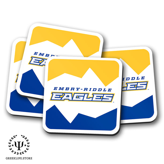 Embry-Riddle Aeronautical University Eagles Sport Beverage Coasters Square (Set of 4)