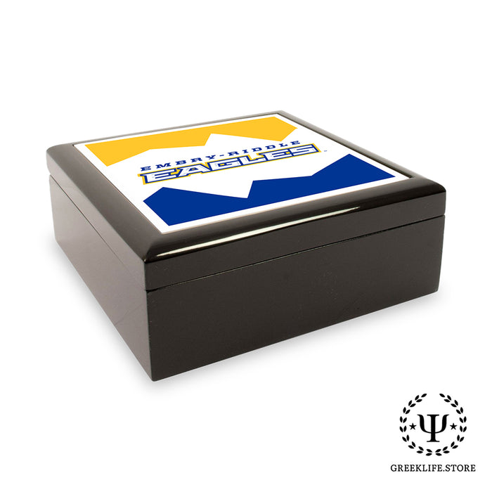 Embry-Riddle Aeronautical University Eagles Sport Keepsake Box Wooden