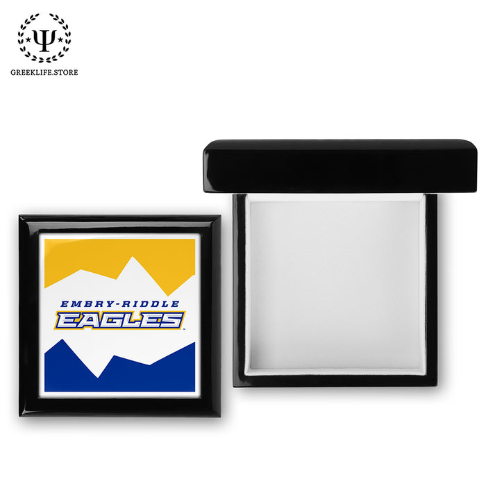 Embry-Riddle Aeronautical University Eagles Sport Keepsake Box Wooden