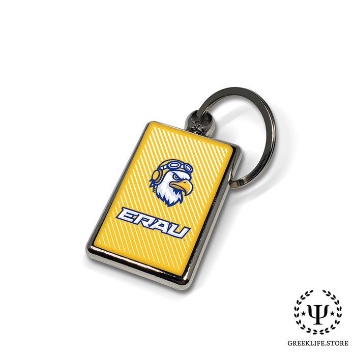 Embry-Riddle Aeronautical University Eagles Sport Keychain Rectangular