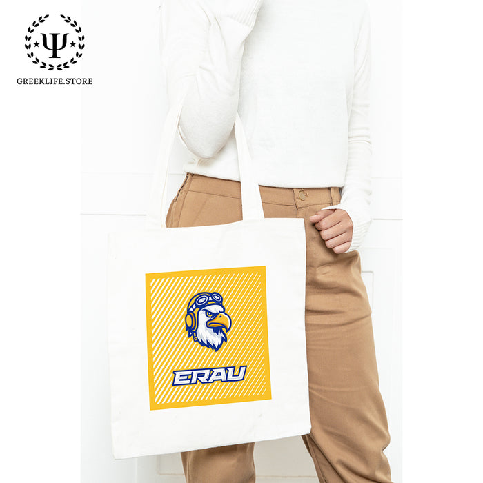 Embry-Riddle Aeronautical University Eagles Sport Canvas Tote Bag