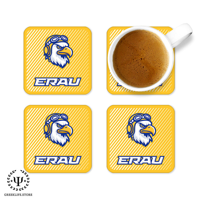 Embry-Riddle Aeronautical University Eagles Sport Beverage Coasters Square (Set of 4)