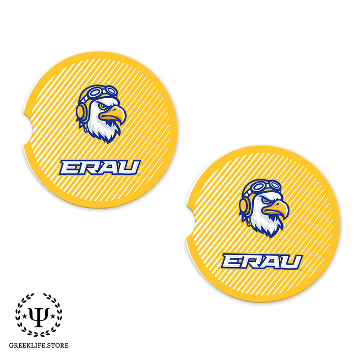 Embry-Riddle Aeronautical University Eagles Sport Car Coasters (Set of 2)