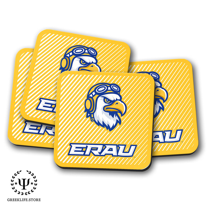Embry-Riddle Aeronautical University Eagles Sport Beverage Coasters Square (Set of 4)