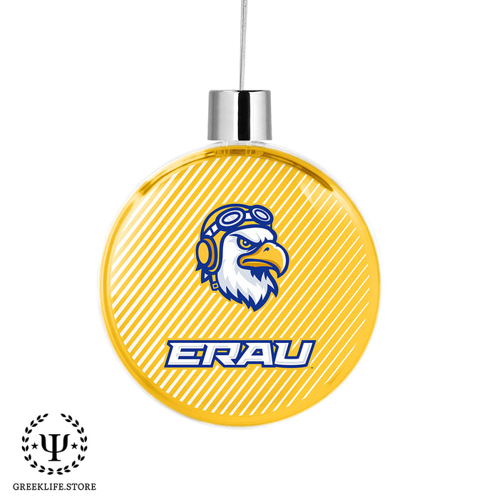 Embry-Riddle Aeronautical University Eagles Sport Christmas Ornament Flat Round