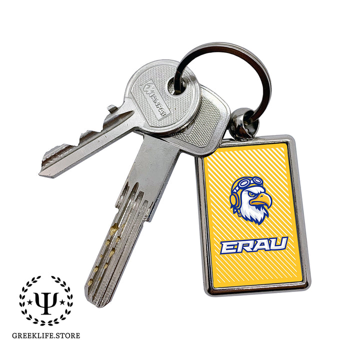 Embry-Riddle Aeronautical University Eagles Sport Keychain Rectangular