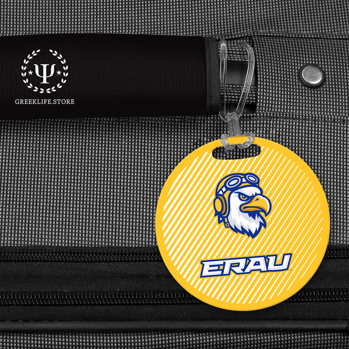 Embry-Riddle Aeronautical University Eagles Sport Luggage Bag Tag (round)