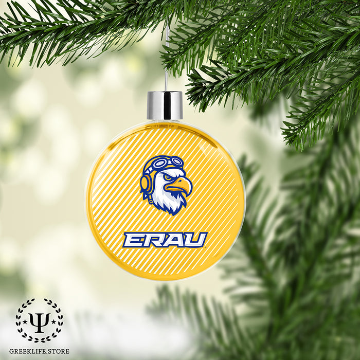 Embry-Riddle Aeronautical University Eagles Sport Christmas Ornament Flat Round
