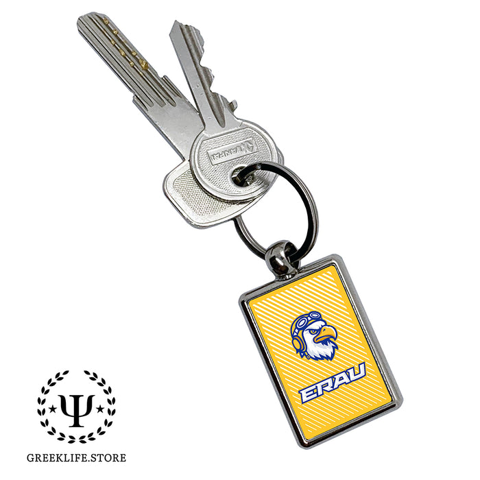 Embry-Riddle Aeronautical University Eagles Sport Keychain Rectangular