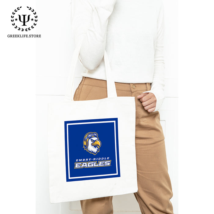 Embry-Riddle Aeronautical University Eagles Sport Canvas Tote Bag