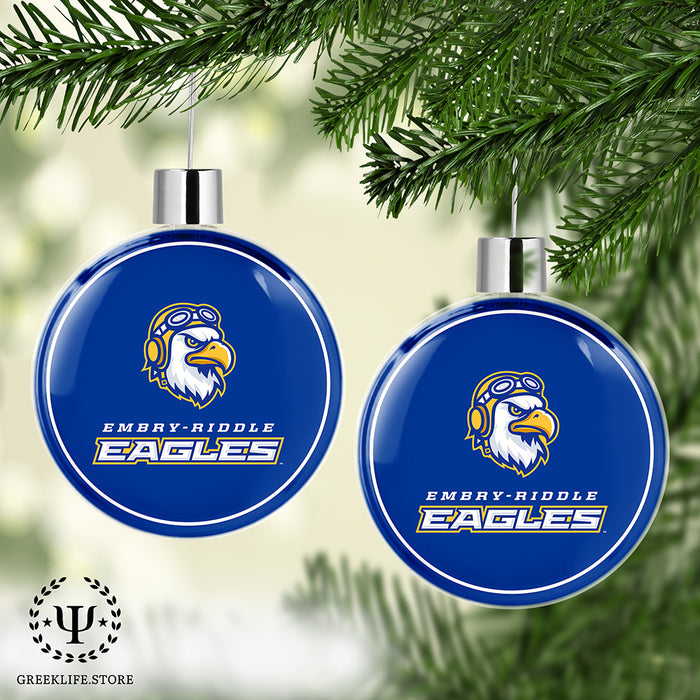 Embry-Riddle Aeronautical University Eagles Sport Christmas Ornament Flat Round