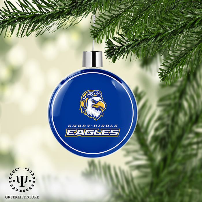 Embry-Riddle Aeronautical University Eagles Sport Christmas Ornament Flat Round