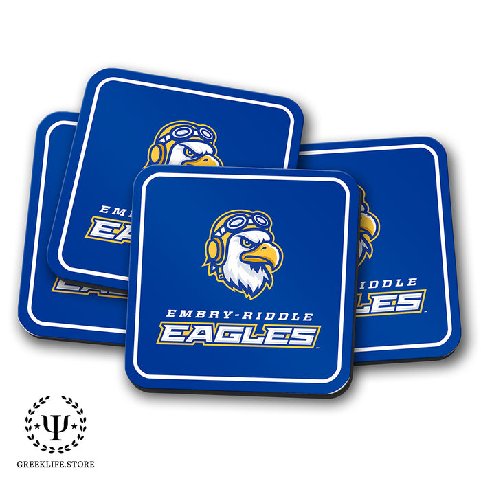 Embry-Riddle Aeronautical University Eagles Sport Beverage Coasters Square (Set of 4)