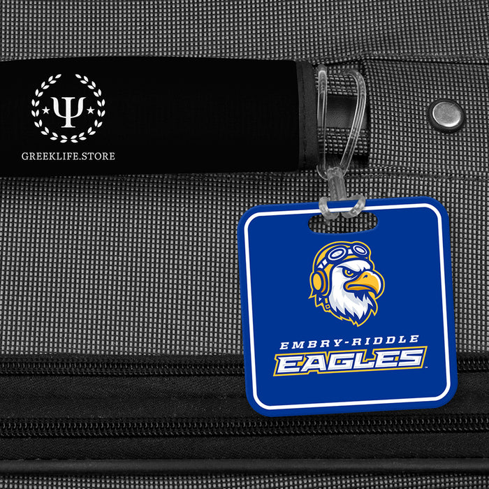 Embry-Riddle Aeronautical University Eagles Sport Luggage Bag Tag (square)