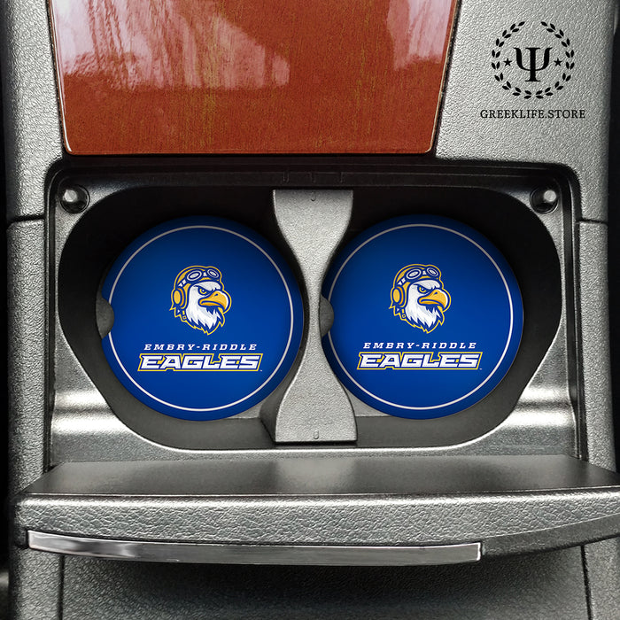 Embry-Riddle Aeronautical University Eagles Sport Car Coasters (Set of 2)