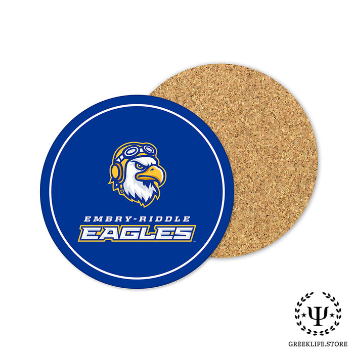Embry-Riddle Aeronautical University Eagles Sport Beverage Coasters Round (Set of 4)