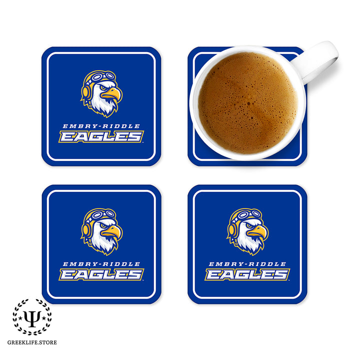 Embry-Riddle Aeronautical University Eagles Sport Beverage Coasters Square (Set of 4)